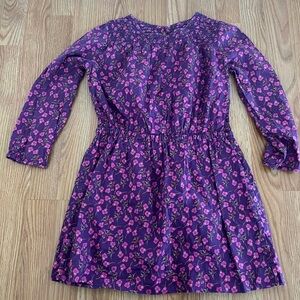 Peek Purple/Floral Dress Little Girl Size XL 10